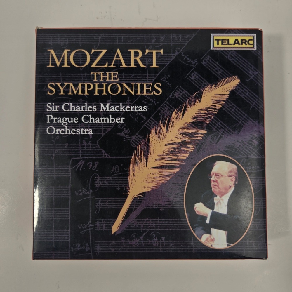 Mozart The Symphonies 10 CD Box Set Mackerras Prague Chamber Telarc